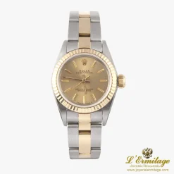 ROLEX Oyster perpetual señora acero y oro.