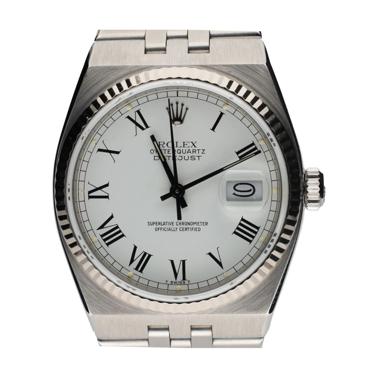 ROLEX Oysterquartz datejust acero.