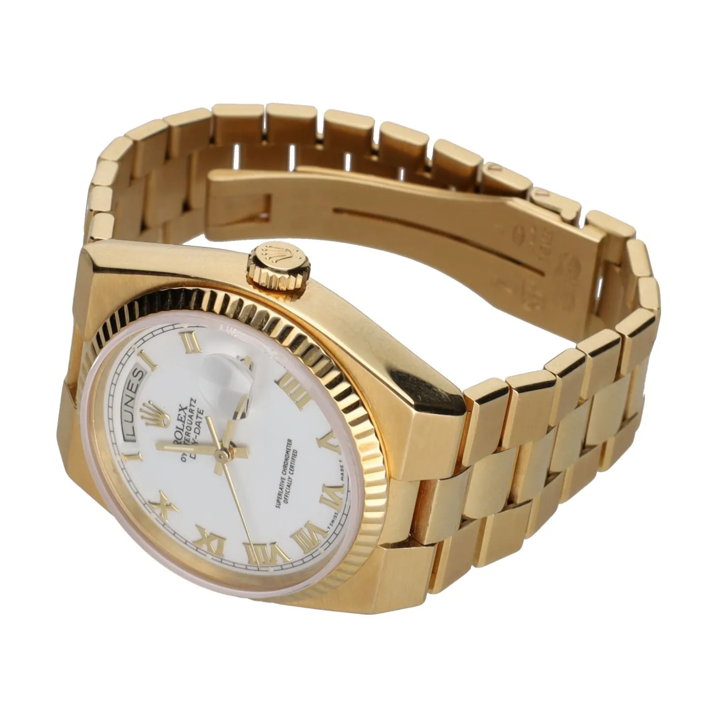 ROLEX Oysterquartz day-date oro amarillo 36mm.