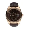 ROLEX Sky-dweller oro rosa esfera chocolate.