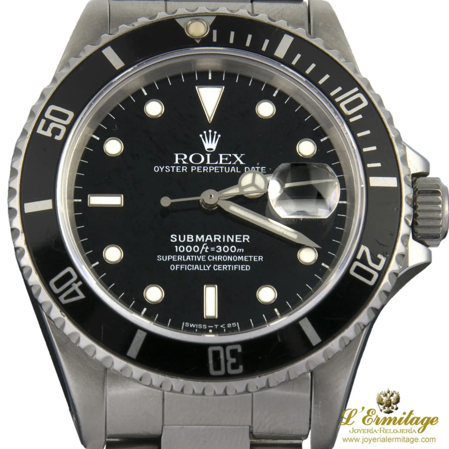 ROLEX Submariner date acero 40mm