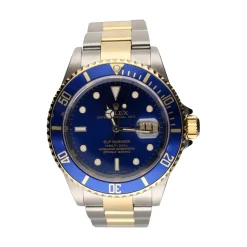 ROLEX Submariner date acero y oro azul.