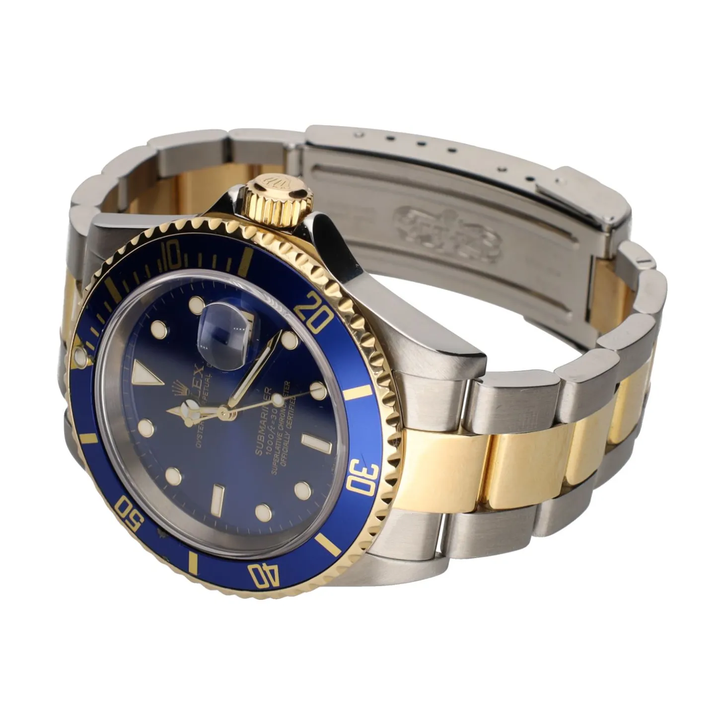 ROLEX Submariner date acero y oro azul.