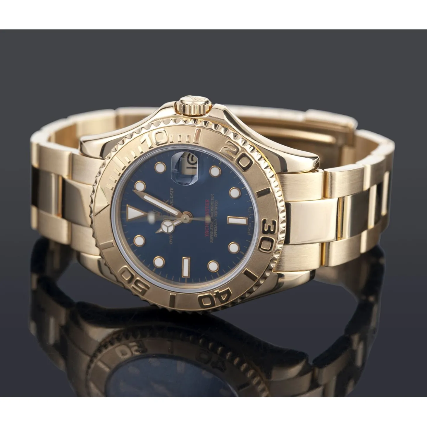 ROLEX Yacht-master cadete oro amarillo.