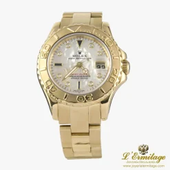 ROLEX Yacht-master oro amarillo y diamantes señora 29mm