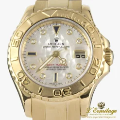ROLEX Yacht-master oro amarillo y diamantes señora 29mm