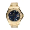 ROLEX Yacht-master oro amarillo 40mm esfera azul.