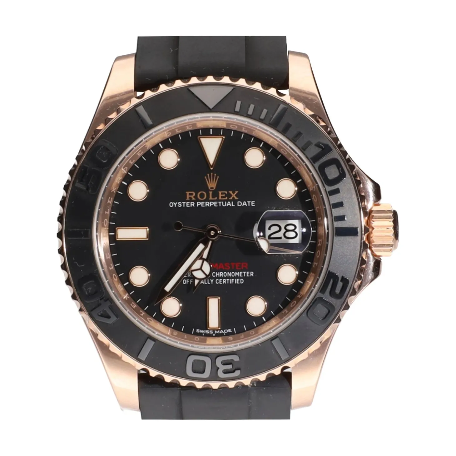 ROLEX Yacht-master oro rosa caucho 40mm.