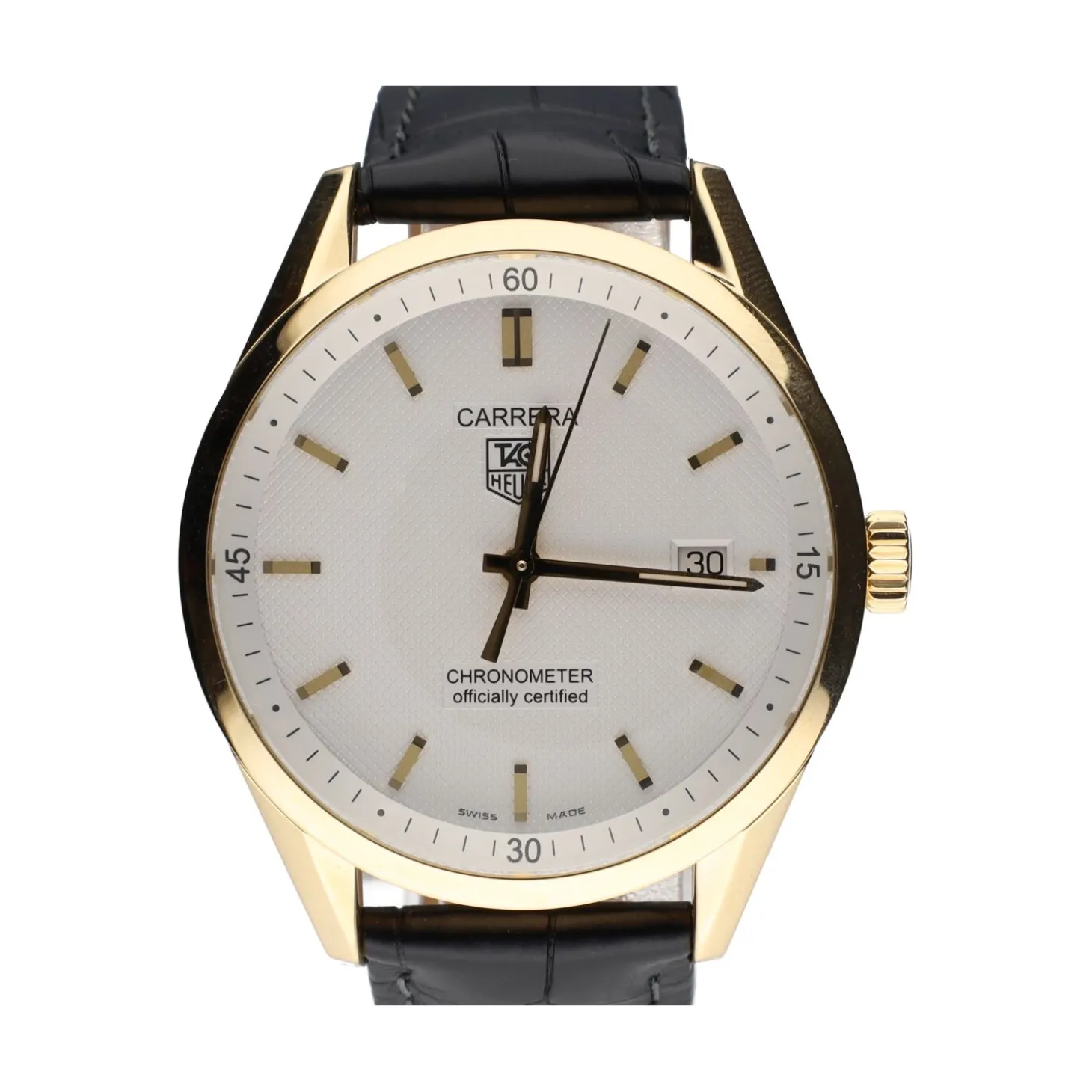 TAG HEUER Carrera oro amarillo 39mm.