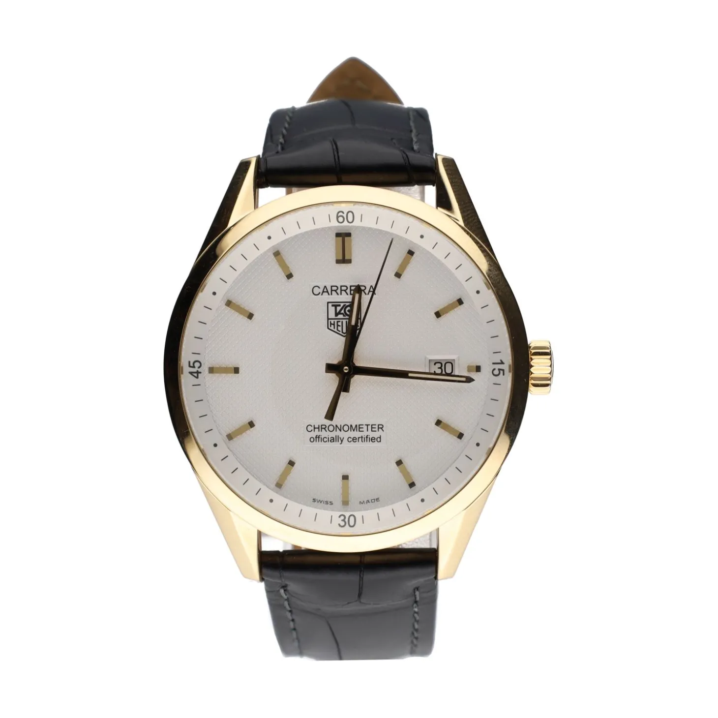 TAG HEUER Carrera oro amarillo 39mm.
