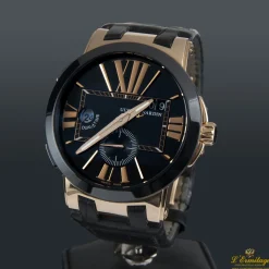 ULYSSE NARDIN Executive dual time oro amarillo caballero