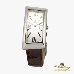 VACHERON CONSTANTIN Asymmetric oro blanco cuarzo señora