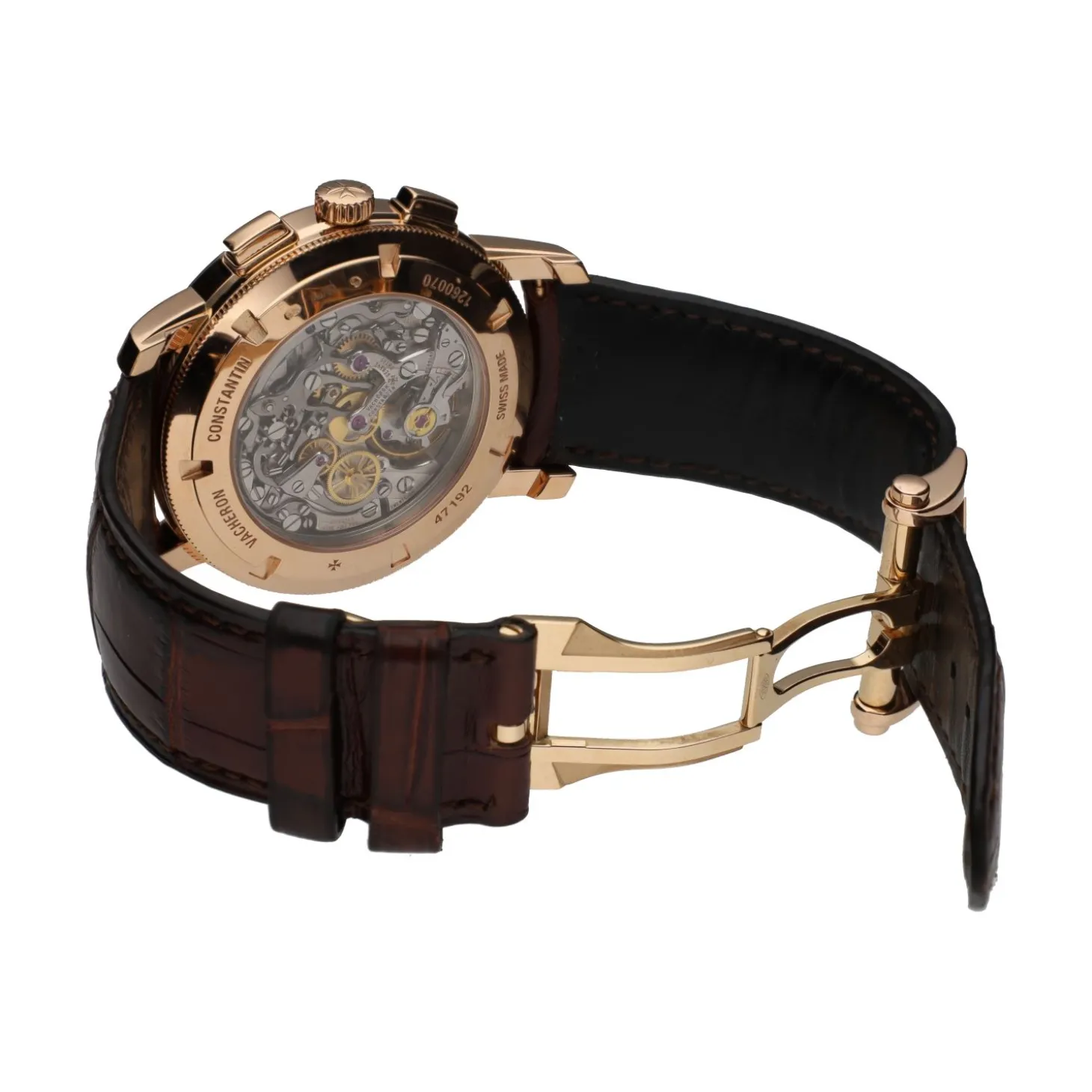VACHERON CONSTANTIN Traditionnelle chronograph oro rosa 42mm.
