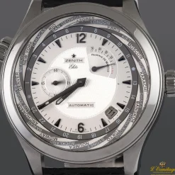 ZENITH Grande class elite traveller multicity acero automatico caballero
